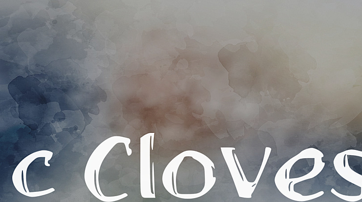 c Cloves Font
