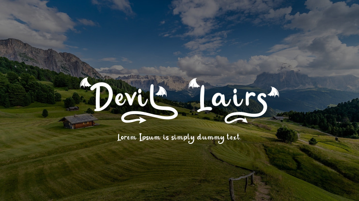 Devil Lairs Font