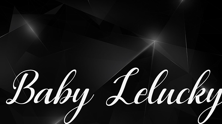 Baby Lelucky Font