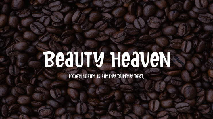 Beauty Heaven Font