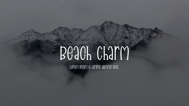 Beach Charm Font