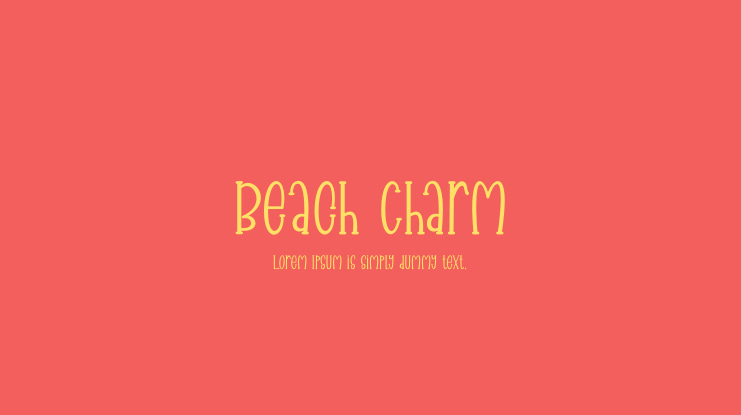 Beach Charm Font