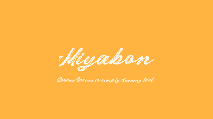 Miyabon Font
