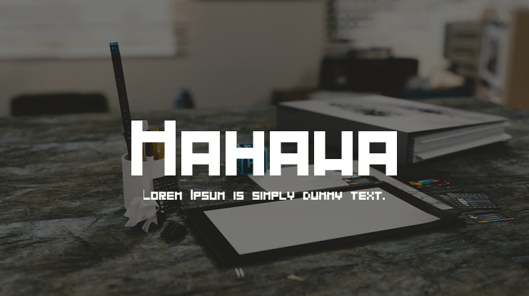 Mahawa Font