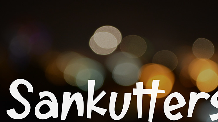 Sankutters Font