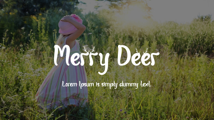 Merry Deer Font
