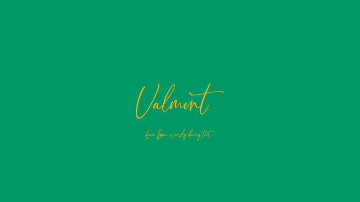 Valment Font