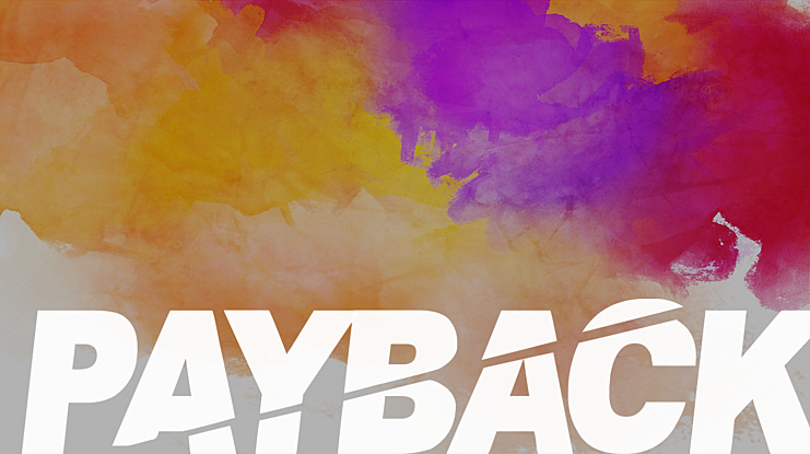 PaybAck Font