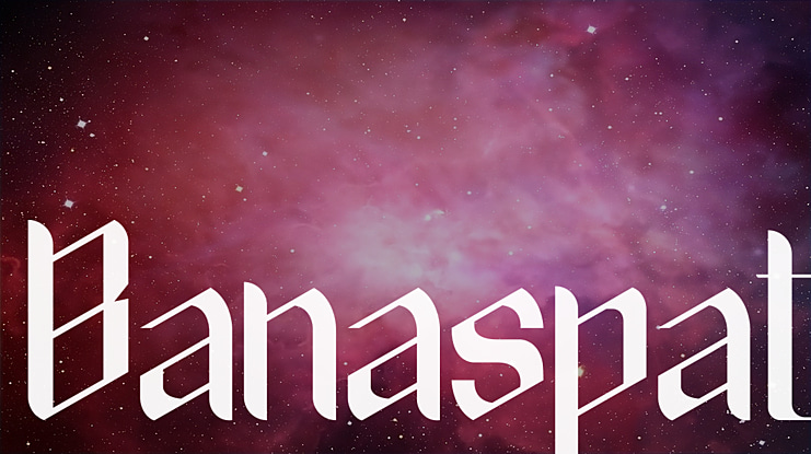Banaspati Font