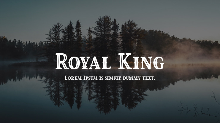 Royal King Font