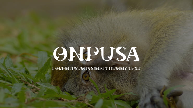 ONPUSA Font Family