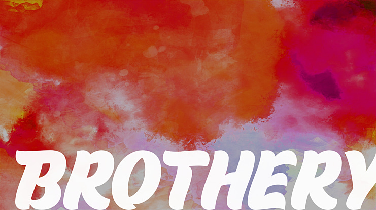 Brothery Font