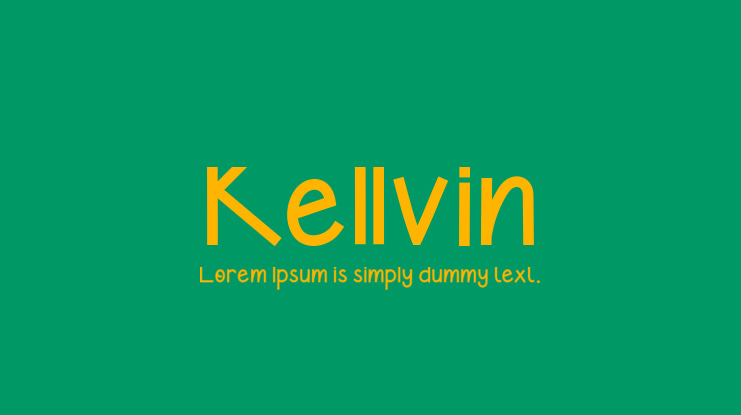 Kellvin Font