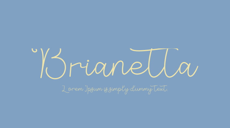 Brianetta Font