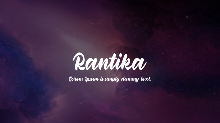 Rantika Font