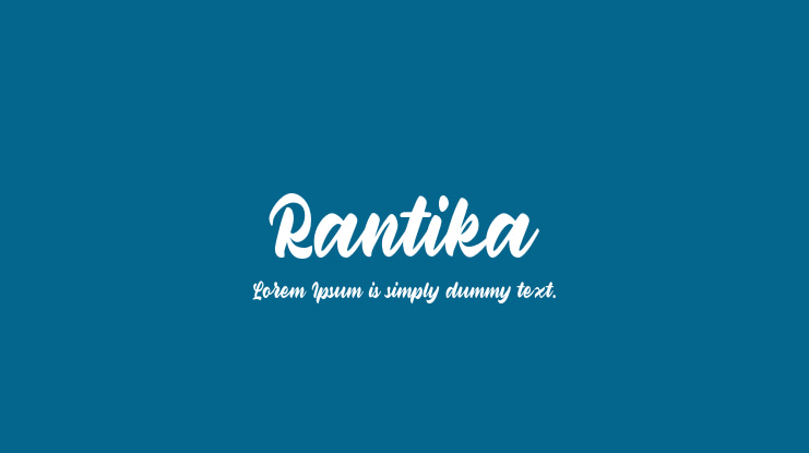 Rantika Font