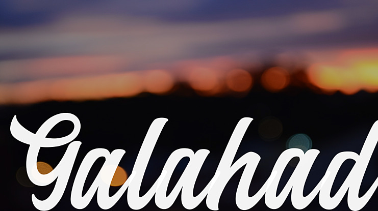 Galahad Font