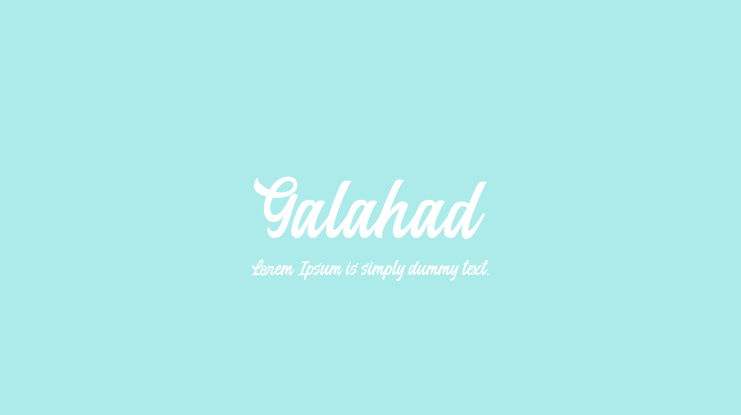 Galahad Font