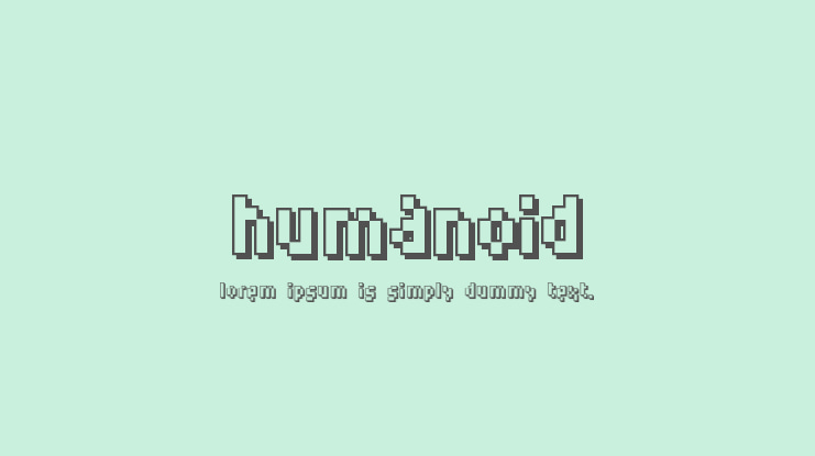 Humanoid Font Family