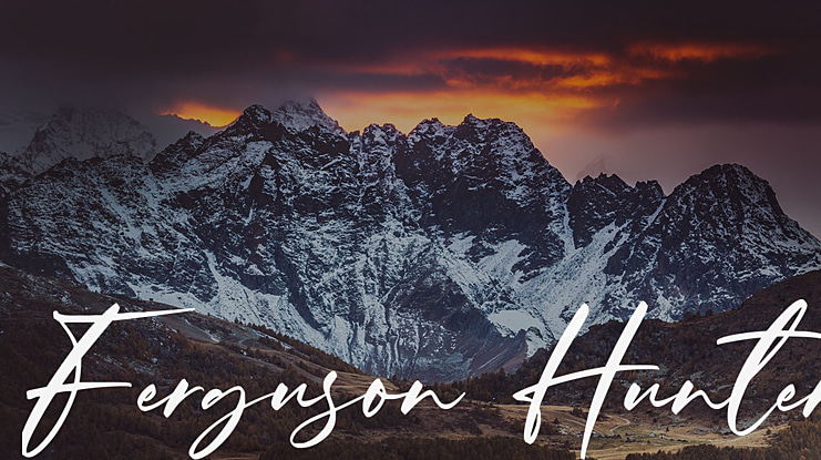 Ferguson Hunter Font