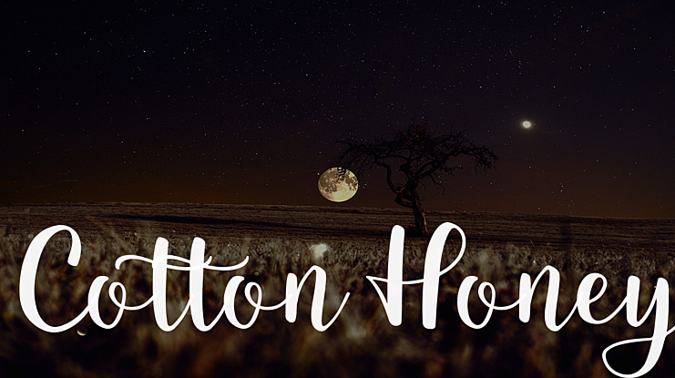 Cotton Honey Font