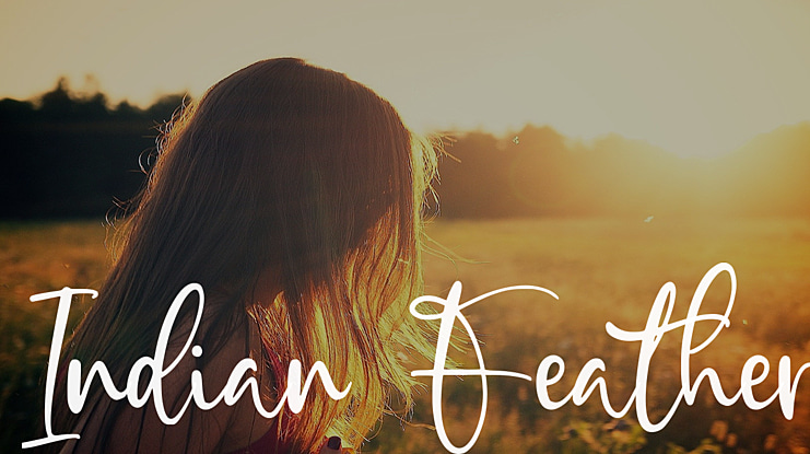 Indian Feather Font