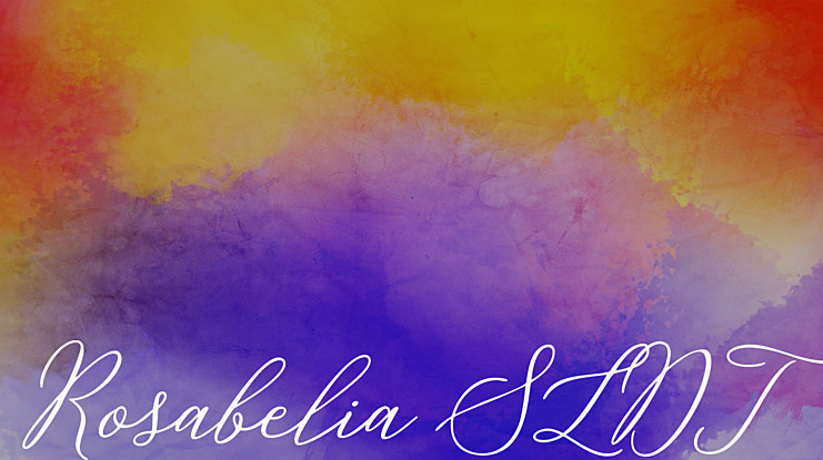 Rosabelia SLDT Font