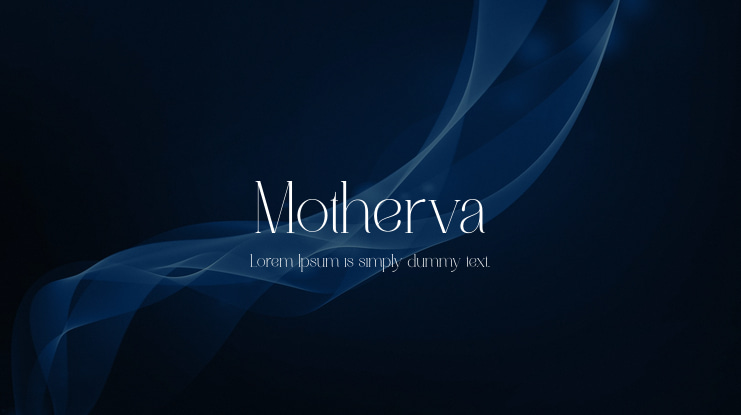 Motherva Font