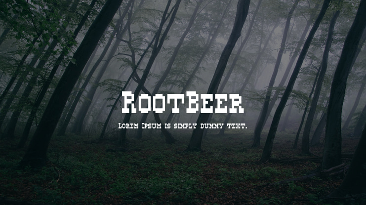 RootBeer Font
