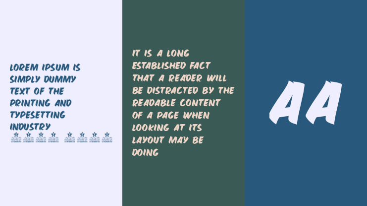 HAMBURGUER PERSONAL USE Font