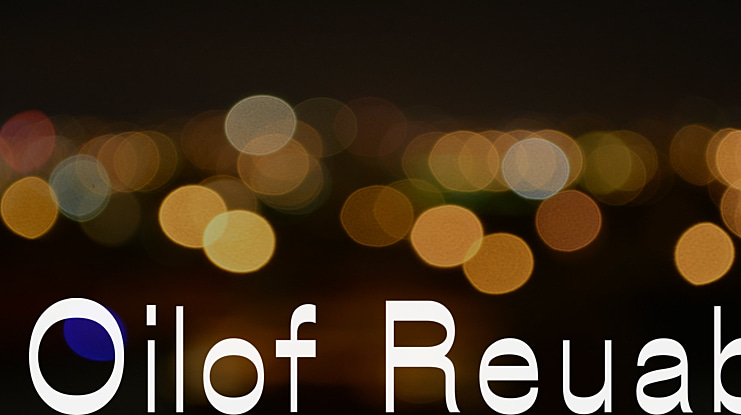 Oilof Reuab Font