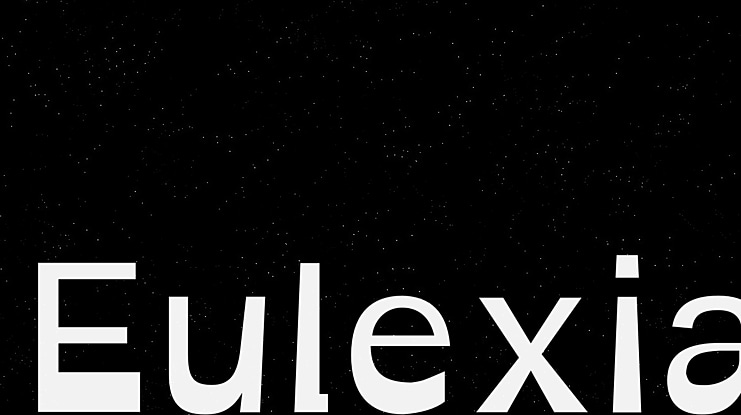 Eulexia Font Family