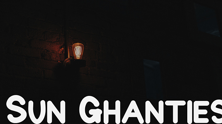 Sun Ghanties Font