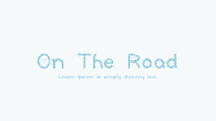 On The Road Font