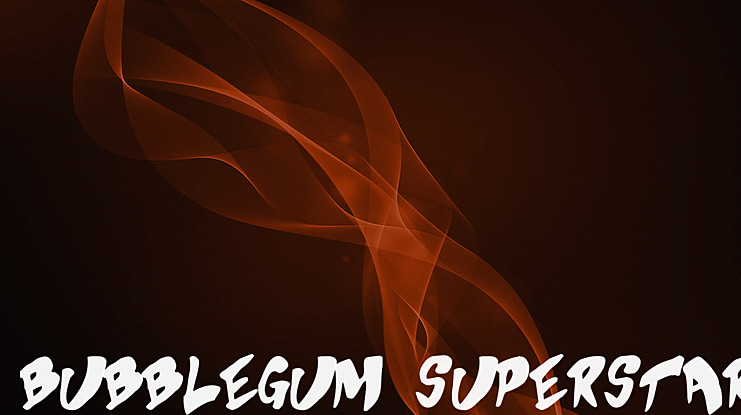 Bubblegum Superstar Font