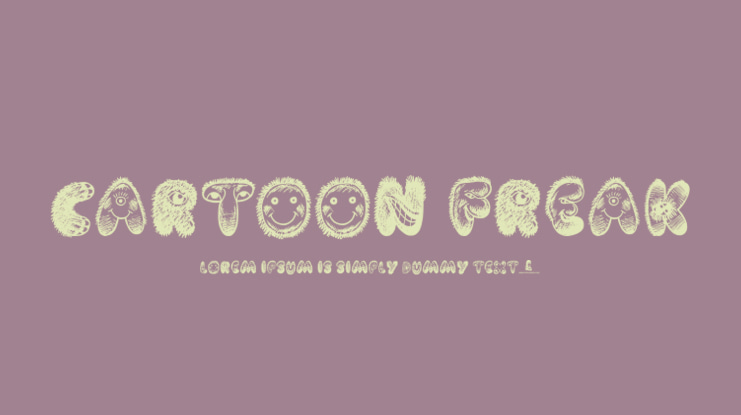 Cartoon Freak Font