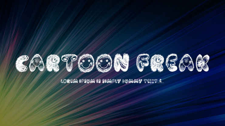 Cartoon Freak Font