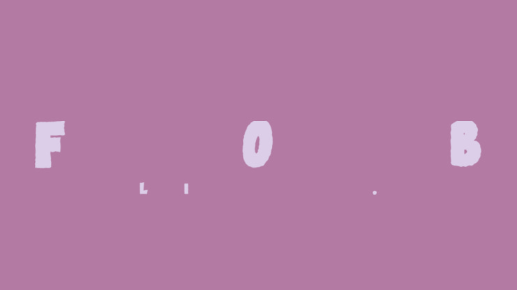 Famous Oldies Black Font Family