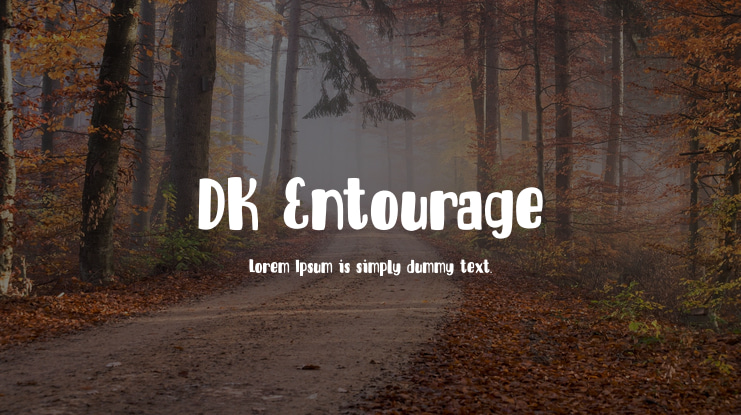 DK Entourage Font