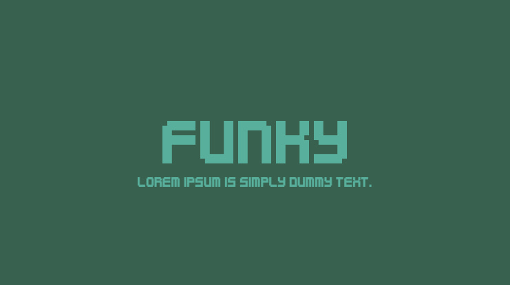 Funky Font