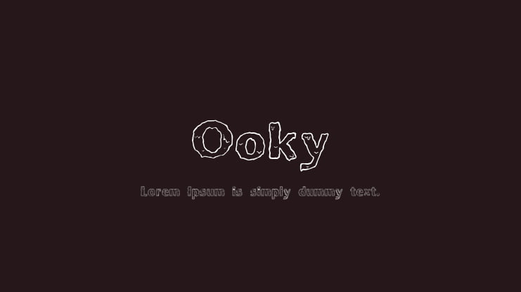 Ooky Font