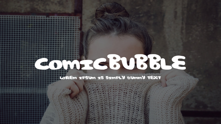 ComicBubble Font