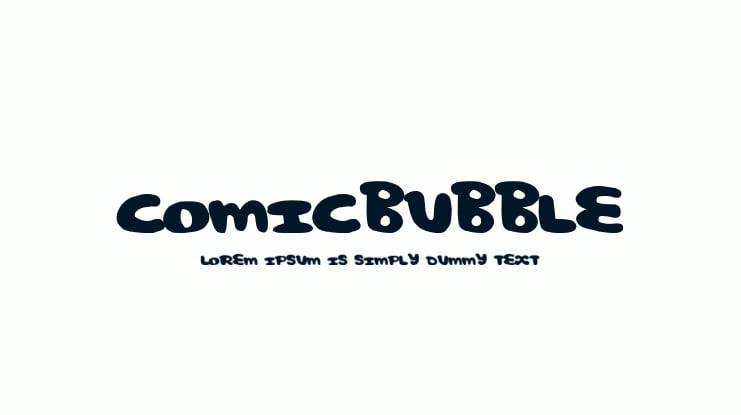 ComicBubble Font