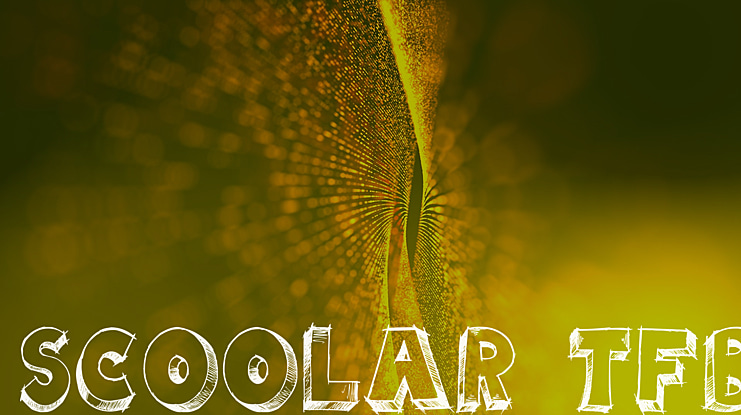 scoolar tfb Font