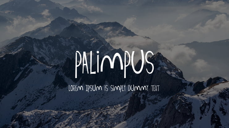 Palimpus Font