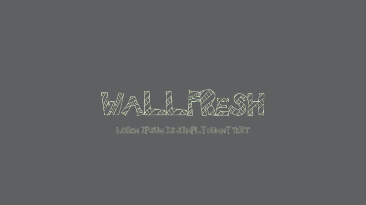 WallFresh Font