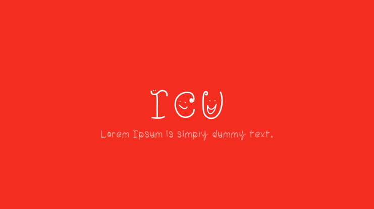 ICU Font