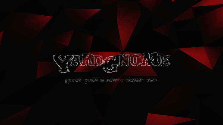 YardGnome Font