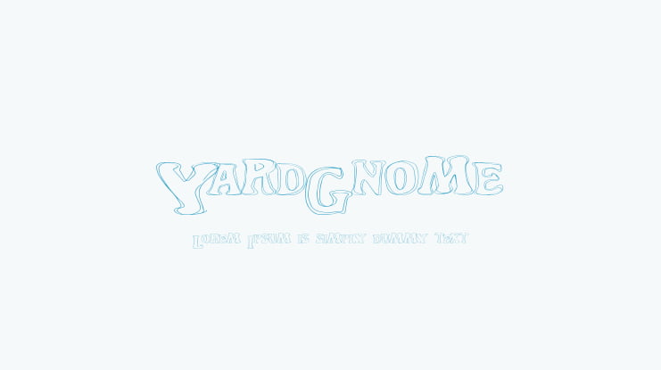 YardGnome Font