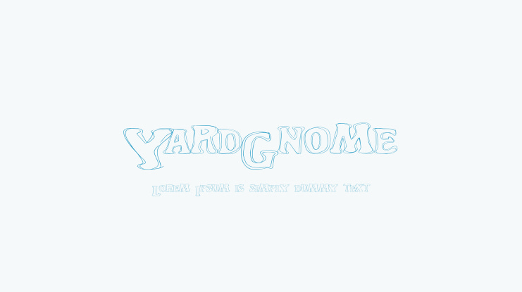 YardGnome Font